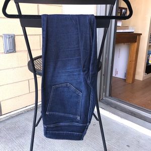 Abercrombie & Fitch dark wash jean leggings